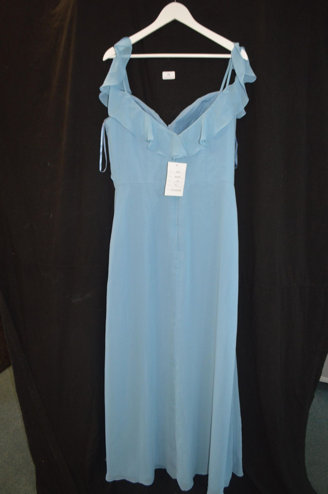 Prom Dress in Blue Jay by Kenneth Winston Size: 16 - Image 2 of 2