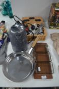 Kitchenware Including Cutlery, Kettle, Frying Pan,