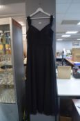 Prom Dress in Black by Kenneth Winston Size: 16