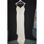 Wedding Dress in Ivory by Ginnis Fashions Size: 8