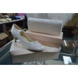 Pink Paradox London Cupcake Ivory Wedding Shoes Si