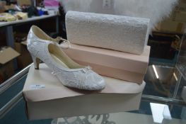 Pink Paradox London Cupcake Ivory Wedding Shoes Si