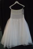 Full A-Line Petticoat in White by Bridal Collectio