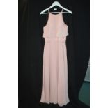 Evening Dress in Blush by Kenneth Winston Size: 12