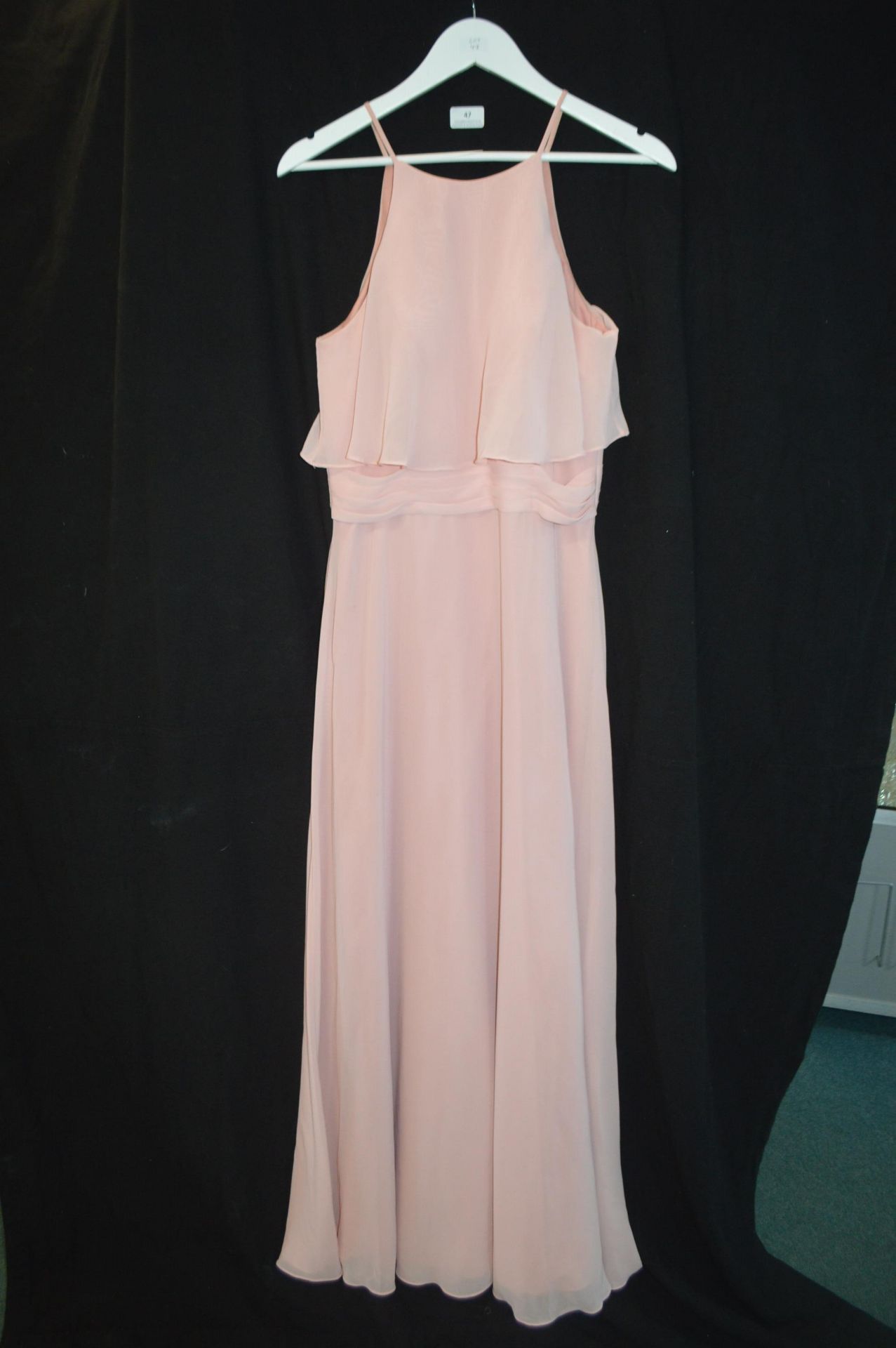 Evening Dress in Blush by Kenneth Winston Size: 12