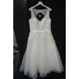 Ivory Wedding Dress by Ella Rosa for Private Label Size: 16/18