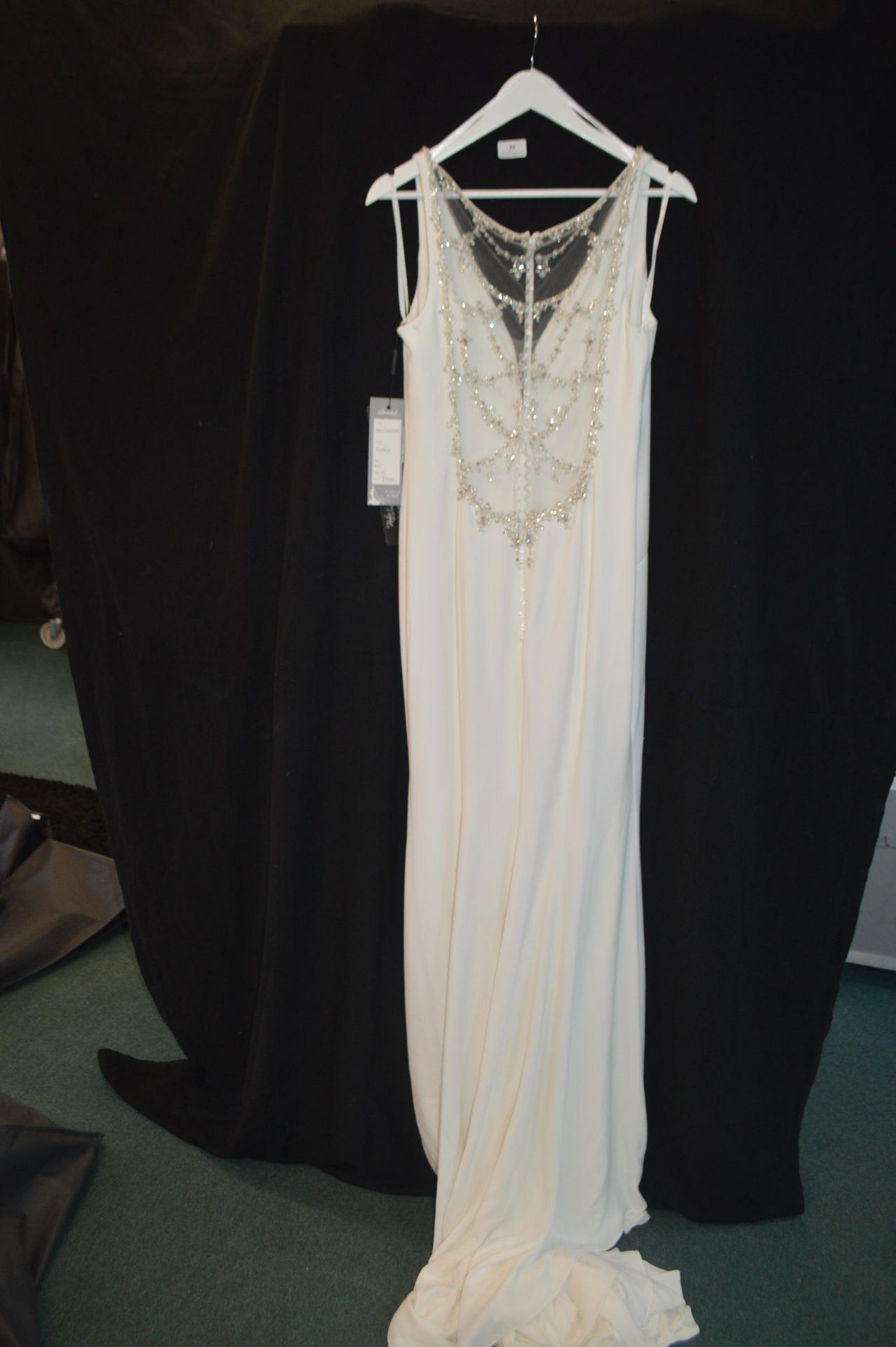 Wedding Dress in Ivory by Randy Fenoli Size: 14 - Image 2 of 2
