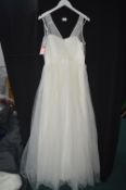 A Line Wedding Dressing in Ivory by Bridal Collection Size: 12-14