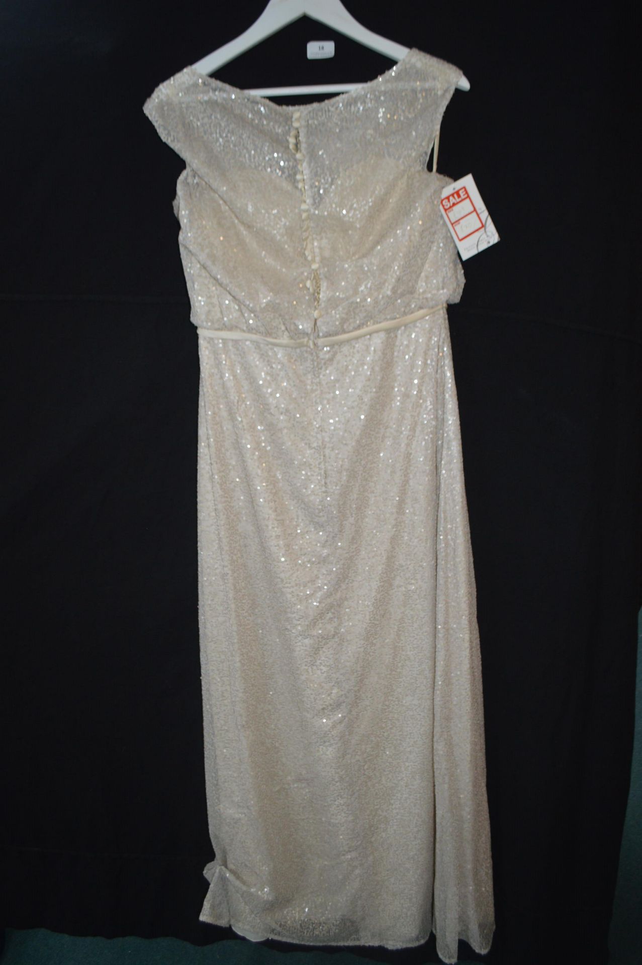 Kenneth Winston Dark Ivory Wedding Dress Size: 14 - Image 2 of 2