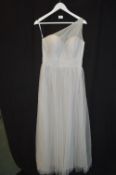 Prom Dress in Pewter by Kenneth Winston Size: 10