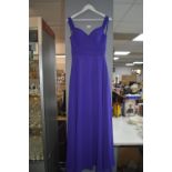 Evening Dress in Violet by Kenneth Winston for Private Label Size: 4