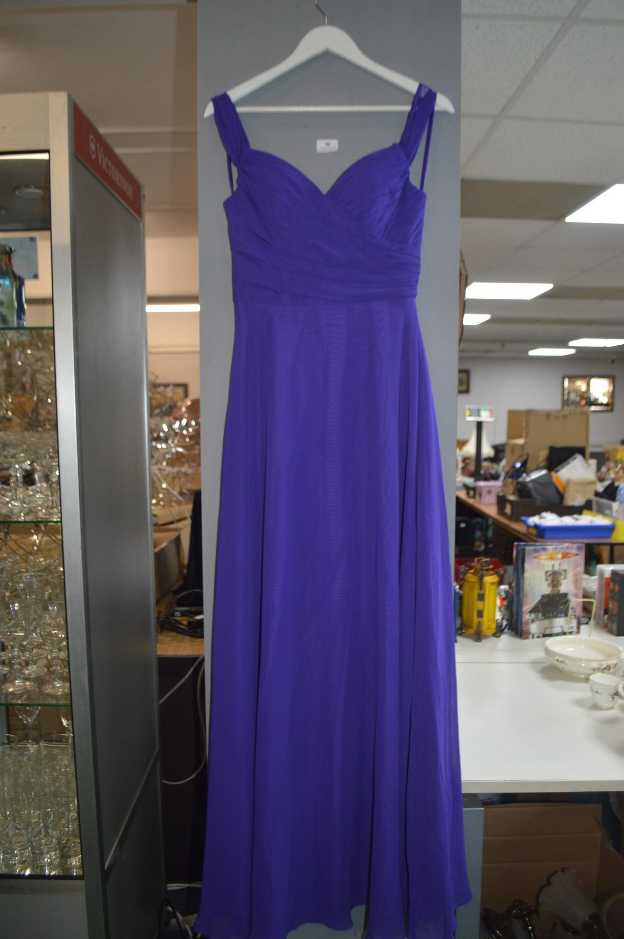 Evening Dress in Violet by Kenneth Winston for Private Label Size: 4
