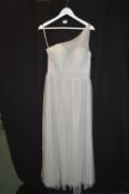 Prom Dress in Pewter by Kenneth Winston Size: 12