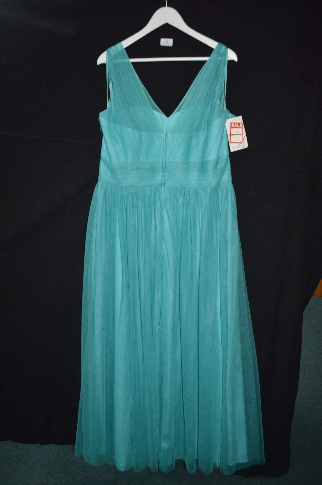 Prom Dress in Jade by Kenneth Winston for Private Label Size: 20 - Image 2 of 2