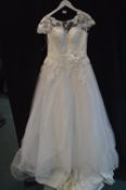 Wedding Dress by Victoria Kay Size: 14