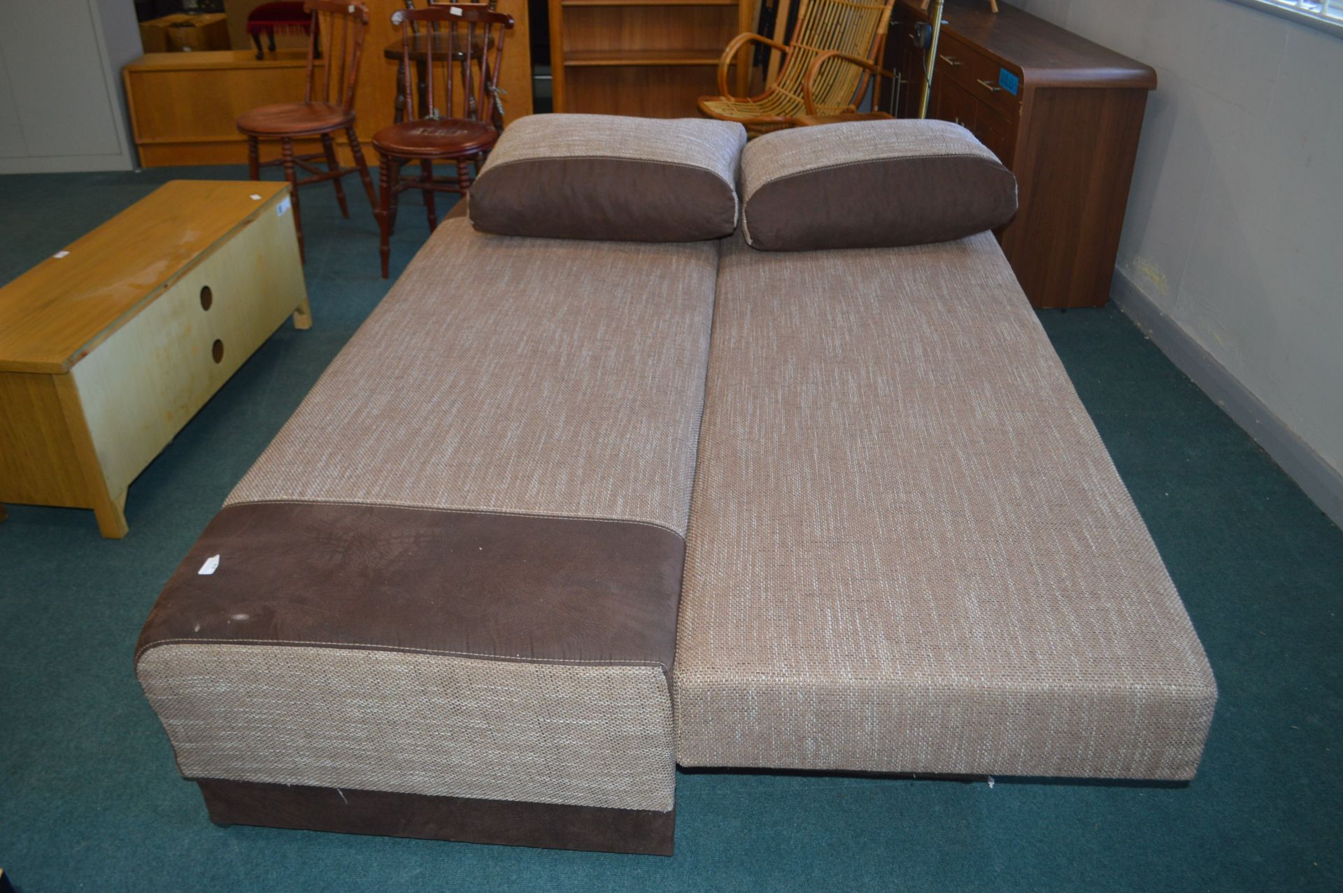 Brown Sofa Bed