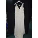 Randy Fenoli Ivory Wedding Dress Size: 18