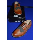 Vivaki Boy's Brown Brogues Size: 10