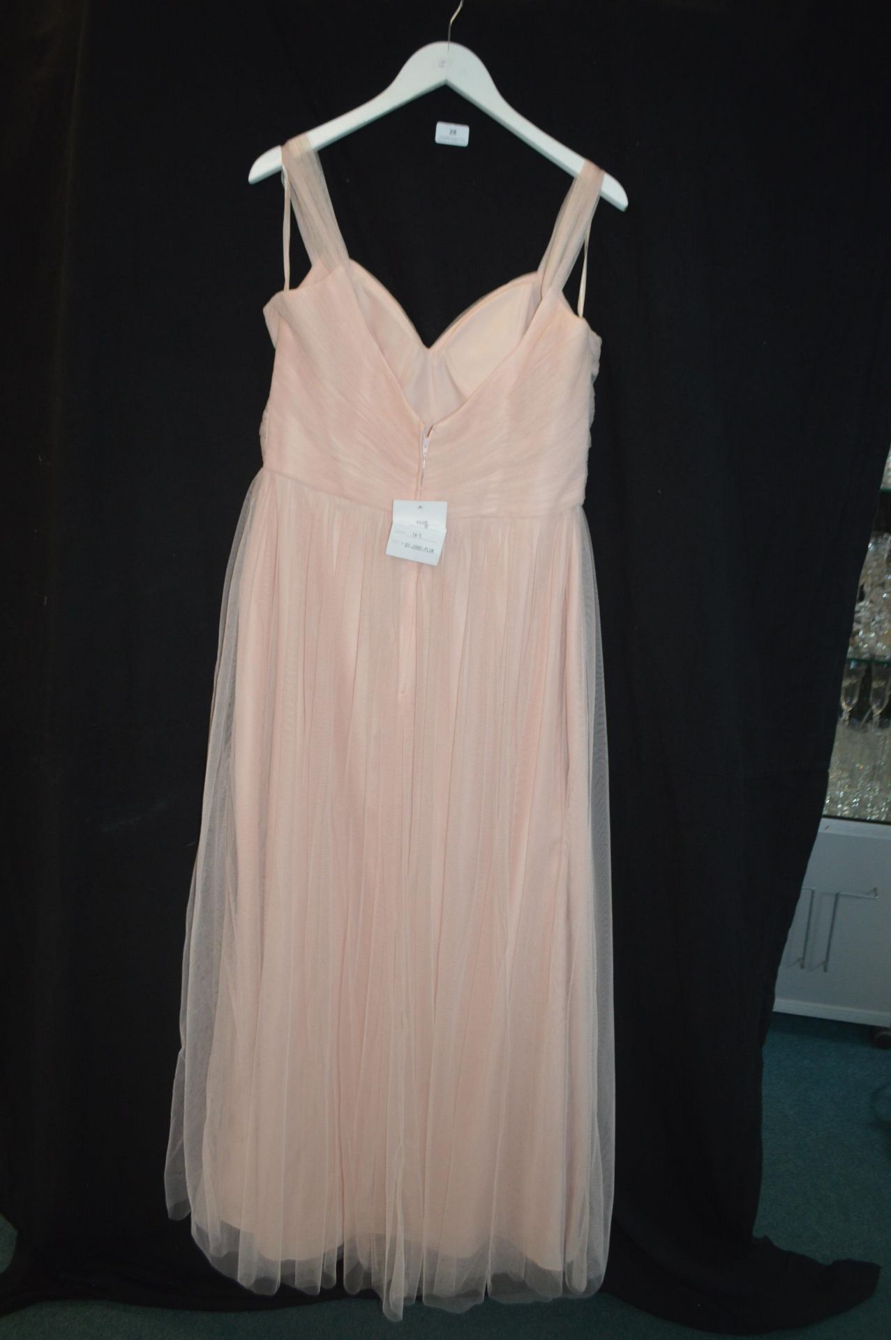 Prom Dress in Vintage Peach by Kenneth Winston for Private Label Size: 16 - Image 2 of 2