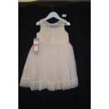 Girl's Bridesmaid Dress in Pink by Visara Size: 6-7 years