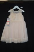 Girl's Bridesmaid Dress in Pink by Visara Size: 6-7 years