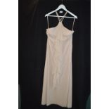 Prom Dress in Creamy Peach by Kenneth Winston for Private Label Size: 18