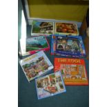 Nine Assorted Jig Saw Puzzles