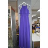 Evening Dress in Violet by Kenneth Winston for Private Label Size: 2