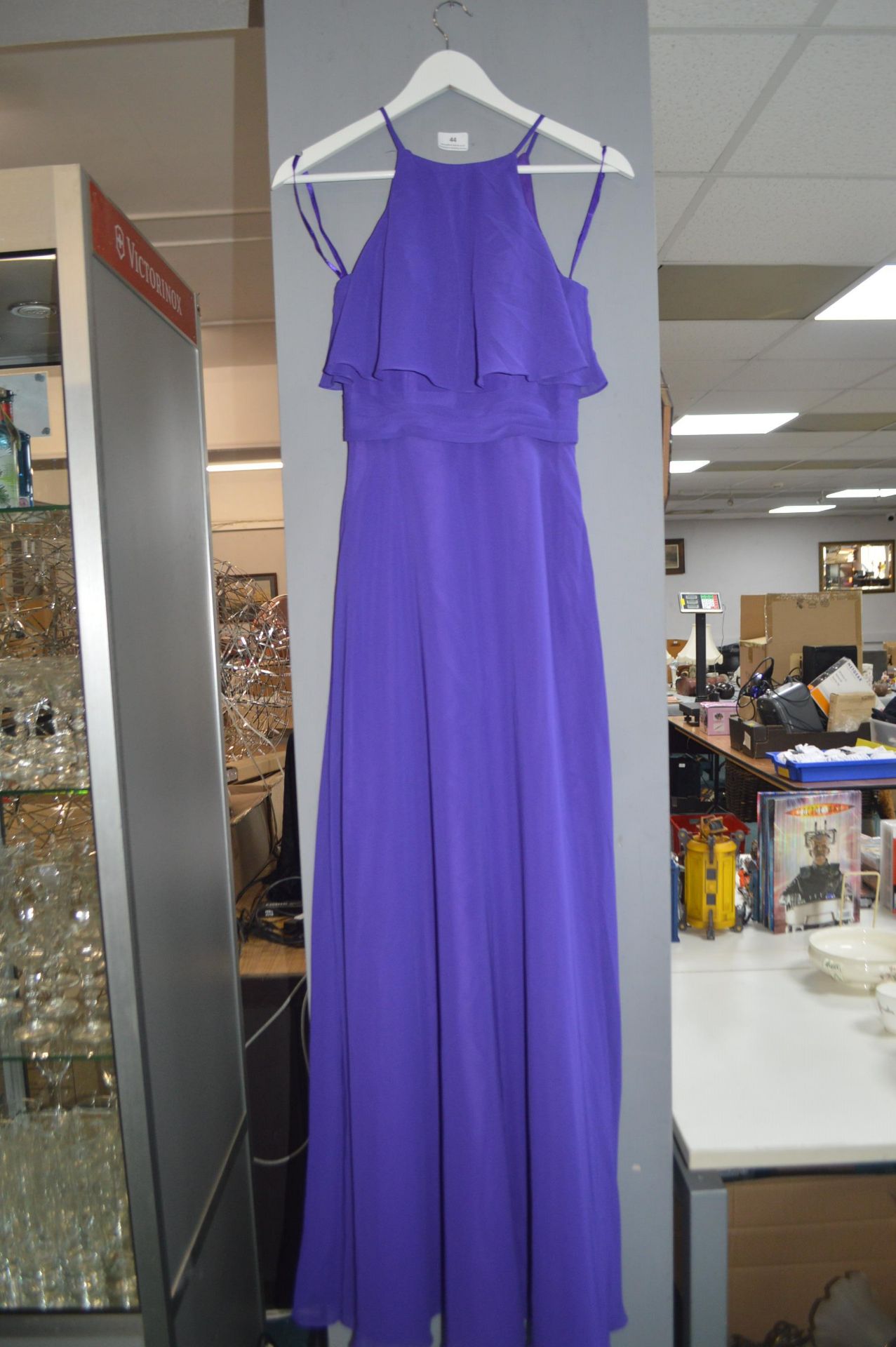 Evening Dress in Violet by Kenneth Winston for Private Label Size: 2