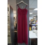 Prom Dress in Fuchsia by Roman Size: 12