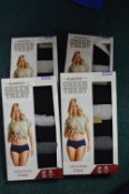 *Green Treat Lady's Briefs 4x 5pk Size: XS