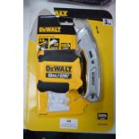 *Dewalt 8m Tape Measure and Craft Knife