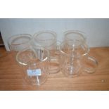 *Five Mesa Glass Mugs