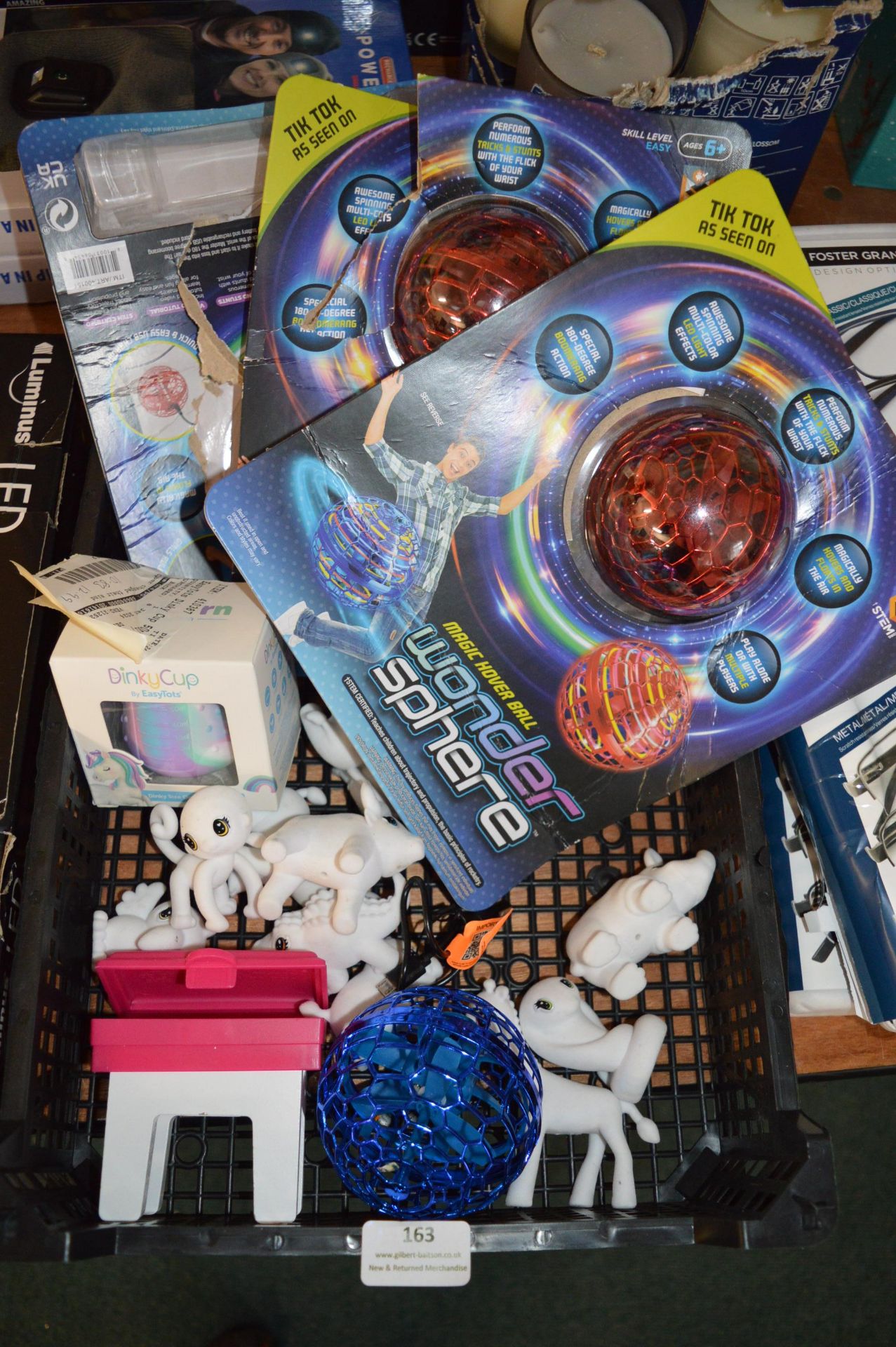 *Wonder Sphere Magic Hover Ball, Toy Animals, etc.