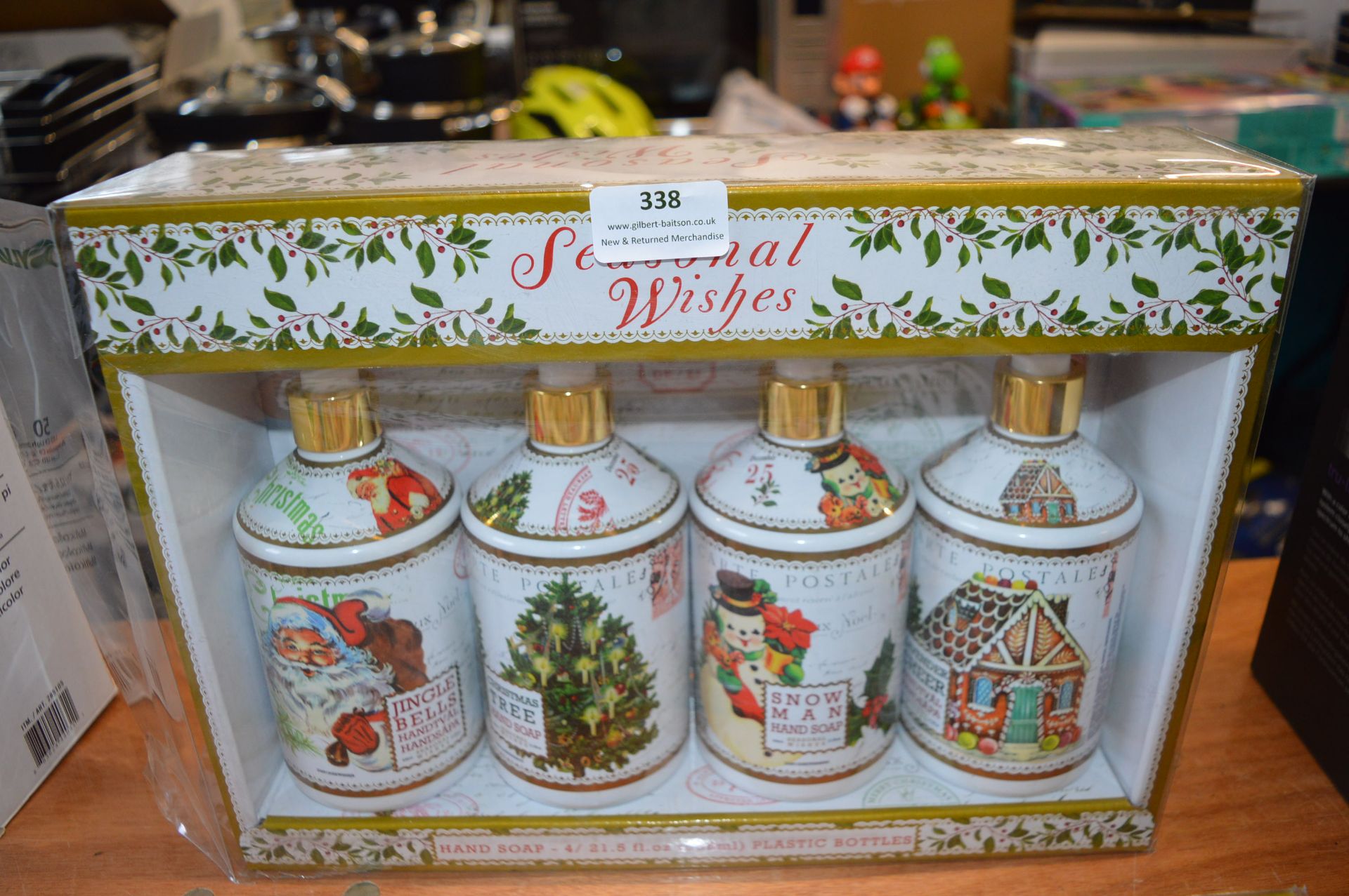 *Seasonal Wishes Hand Soap Bottle Gift Set