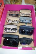 *Assorted Designer Sunglass and Spectacles (salvag