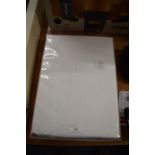 *Sanderson White King Size Fitted Bedsheet 2pk