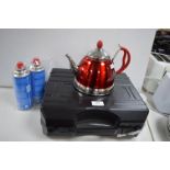 *Camping Gaz Portable Gas Cooker and Canisters, pl