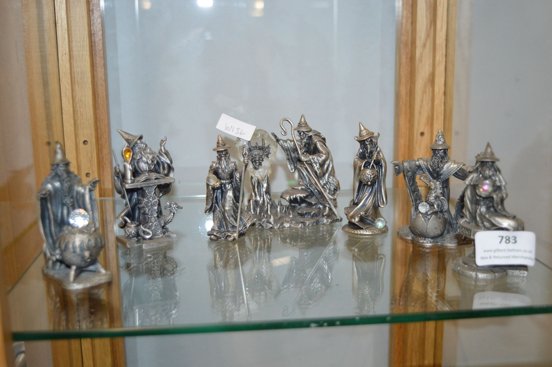 Seven Myth & Magic Wizard Figures - Image 2 of 2