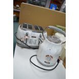 Tower Kettle & Toaster Set