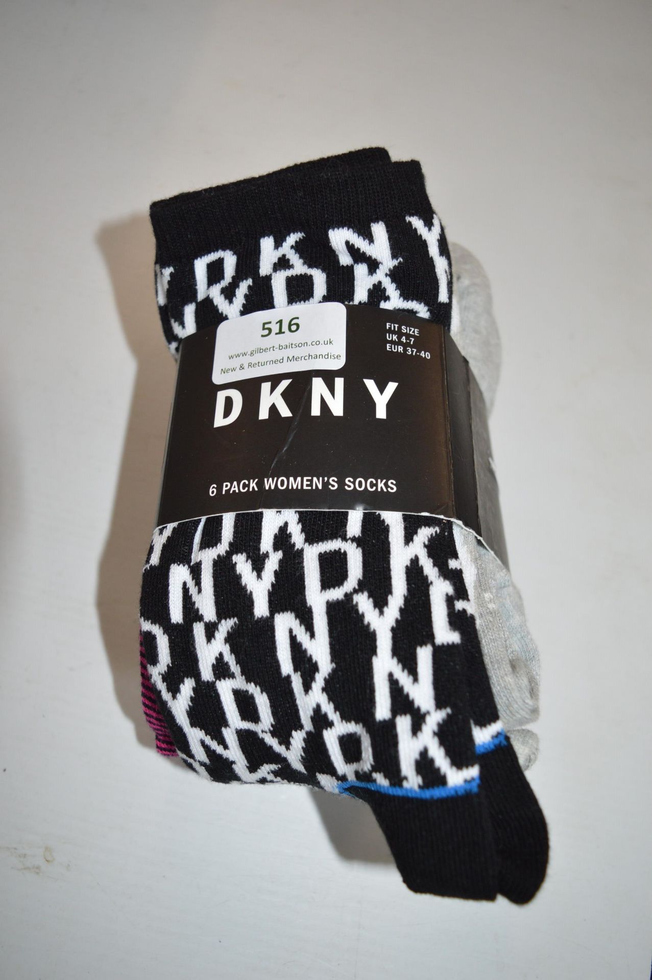 *DKNY Women's Socks 6pk Size: 4-7