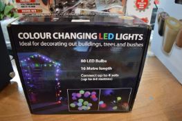 *Colour Changing LED Lights 16m