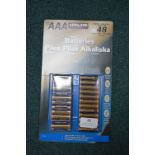 * 40+ Kirkland AAA Batteries