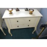 Two Drawer Chest (matching lot 418)