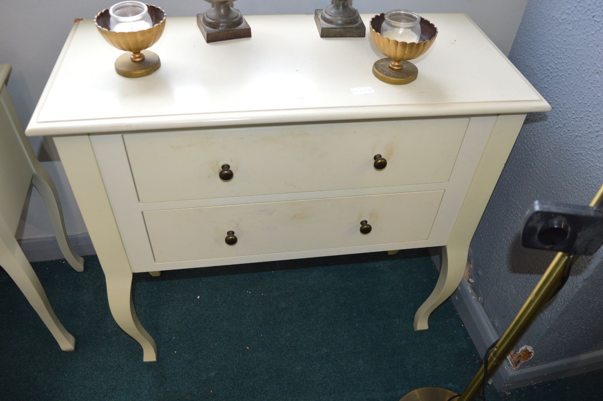 Two Drawer Chest (matching lot 418)