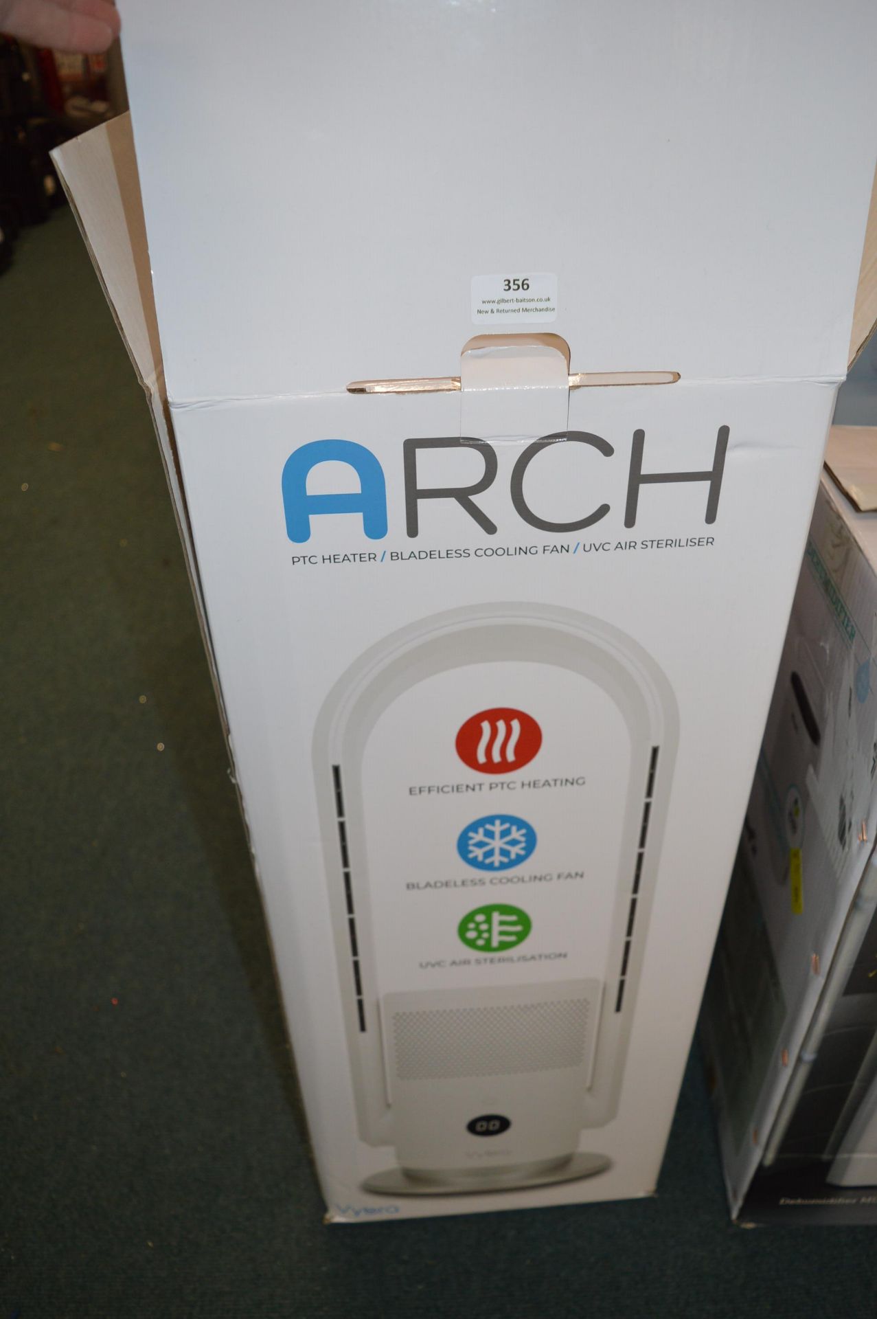 *Vybra Arch Heater/Fan/Air Steriliser