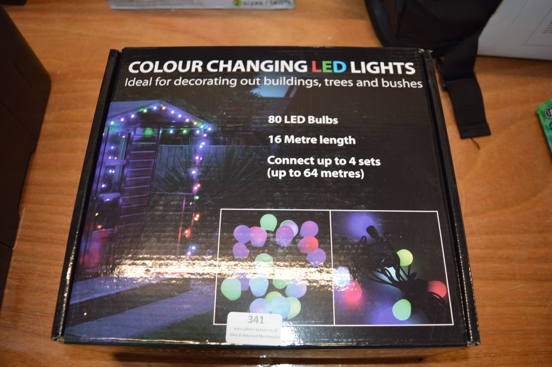 *Colour Changing LED String Lights 16m