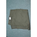 *Jachs Men's Straight Fit Green Trousers Size: 38x