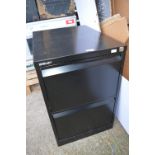 Bisley Two Drawer Metal Filing Cabinet