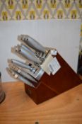 *Henckles Knife Block with 17 Knives